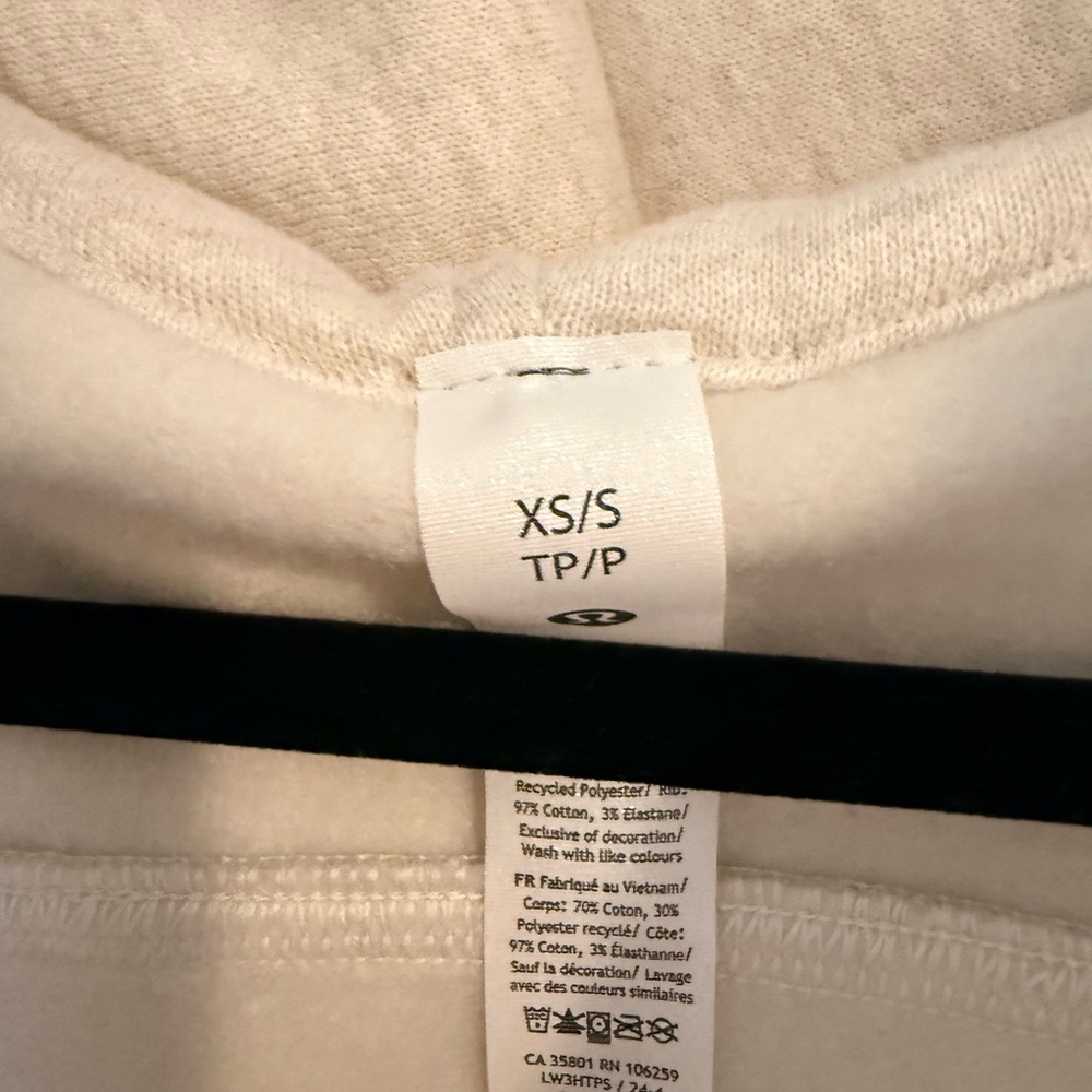 Lululemon Scuba Oversized Half-Zip Hoodie, Size XS/S - Picture 6 of 10